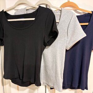 3 Gap Ribbed Shirts for $15